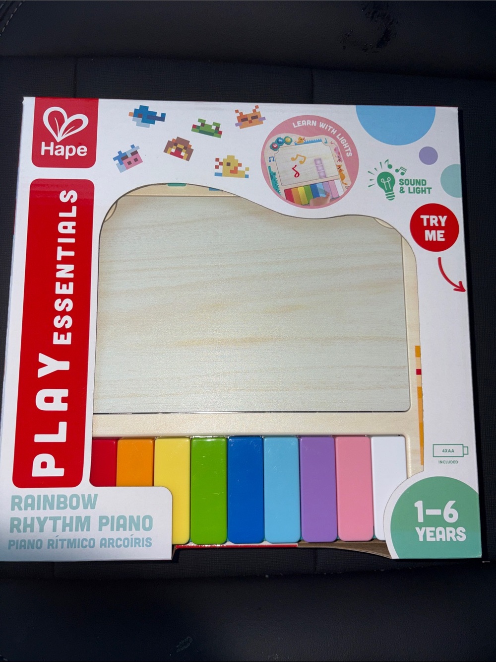 Hape Rainbow Rhythm Piano Toy